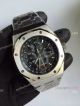 Copy Audemars Piguet Royal Oak Automatic Watch SS Black Face (2)_th.jpg